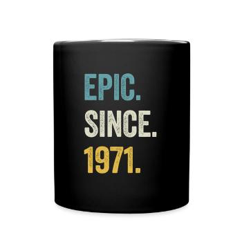 53e anniversaire 53 ans d’épopée depuis 1971 - Mug uni - noir - Devant