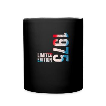 1975 Limited Edition 1975 Birthday Gift - Full Colour Mug - black - Front