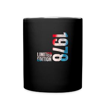 1978 Limited Edition Birthday Gift 1978 - Full Colour Mug - black - Front