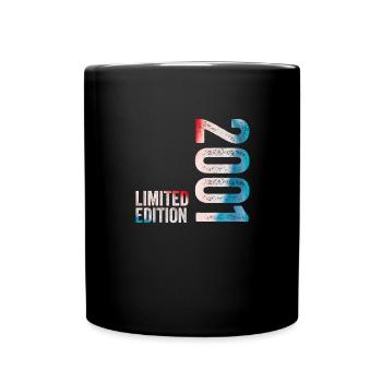 2001 Limited Edition Birthday Gift 2001 - Full Colour Mug - black - Front