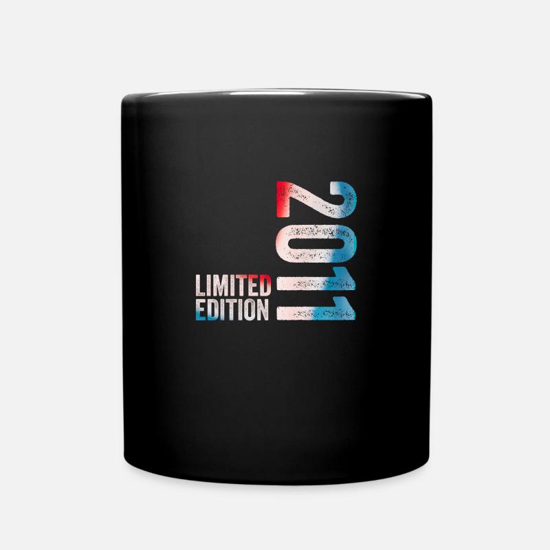 2011 Limited Edition Geburtstagsgeschenk 2011 - Tasse einfarbig - Schwarz