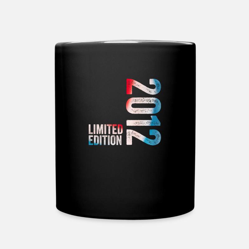 2012 Limited Edition Geburtstagsgeschenk 2012 - Tasse einfarbig - Schwarz