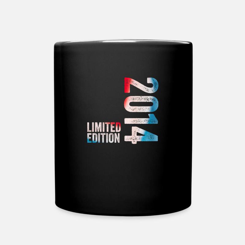 2014 Limited Edition Geburtstagsgeschenk 2014 - Tasse einfarbig - Schwarz
