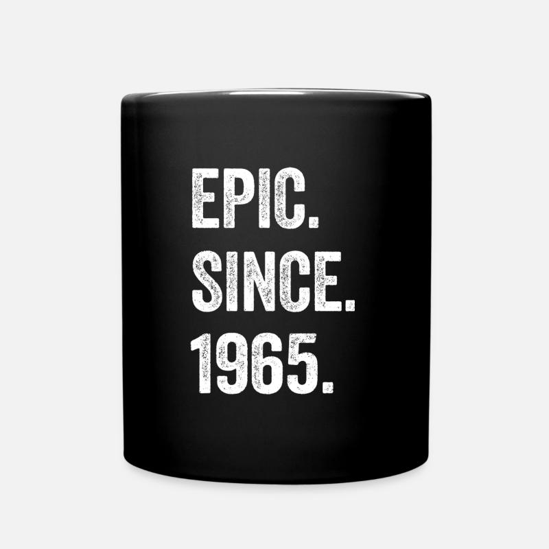 60e anniversaire 60e anniversaire d’Epic Since 1965 - Mug uni - noir