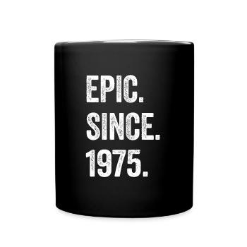50e anniversaire 50e anniversaire d’Epic Since 1975 - Mug uni - noir - Devant