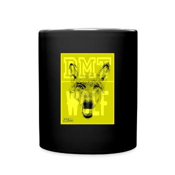 DMT WOLF - Tasse einfarbig - Schwarz - Vorne