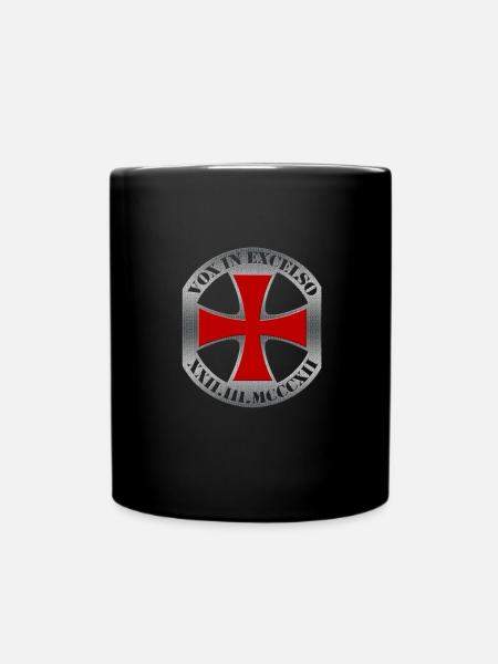 Croix des Templiers, Vox à Excelso - Mug uni - noir