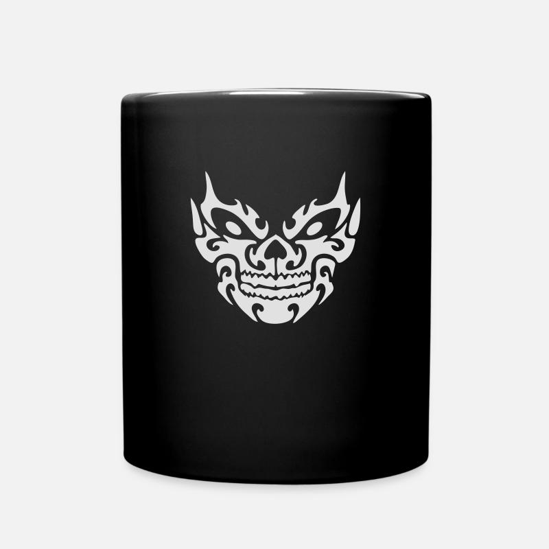 Dämonen Logo Nr.3 - Tasse einfarbig - Schwarz