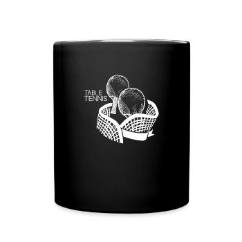 table tennis - Full Colour Mug - black - Front