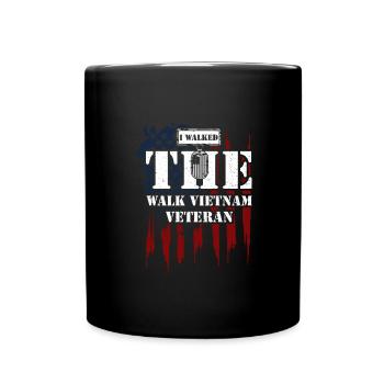 J’ai marché le vétéran de la marche au Vietnam - Mug uni - noir - Devant