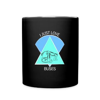 Chauffeur d’autobus scolaire Chauffeur d’autobus scolaire - Mug uni - noir - Devant