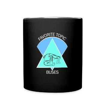 Chauffeur d’autobus scolaire Chauffeur d’autobus scolaire - Mug uni - noir - Devant