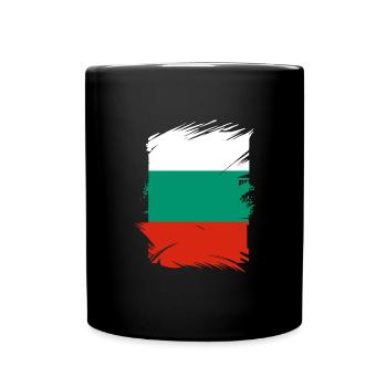 Drapeau bulgare Drapeau bulgare Sables d’or - Mug uni - noir - Devant
