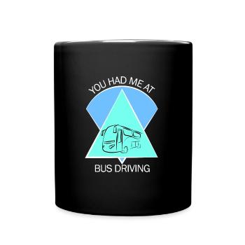 Chauffeur d’autobus scolaire Chauffeur d’autobus scolaire - Mug uni - noir - Devant