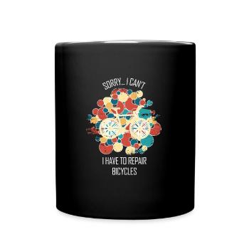 Réparation de vélos Mécanicien de vélos Mécanicien de vélos - Mug uni - noir - Devant