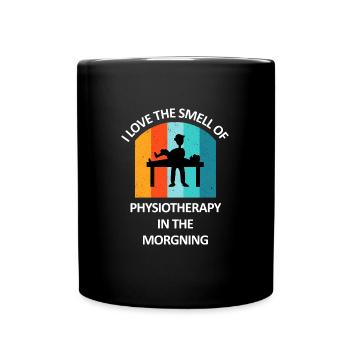 Kinésithérapeute cadeau humoristique disant drôle - Mug uni - noir - Devant