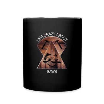 Charpentier, charpentier, charpentier, charpentier, artisan, bois - Mug uni - noir - Devant