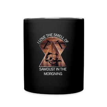 Charpentier, charpentier, charpentier, charpentier, artisan, bois - Mug uni - noir - Devant