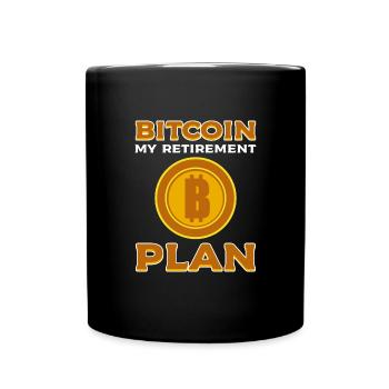 Le bitcoin - Mug uni - noir - Devant