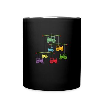 Tractor Mobilé - Full Colour Mug - black - Front