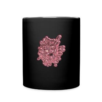 Sustainability Nuclear power Natural gas Wind power Wind turbine - Full Colour Mug - black - Front