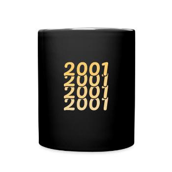 2001 - Full Colour Mug - black - Front