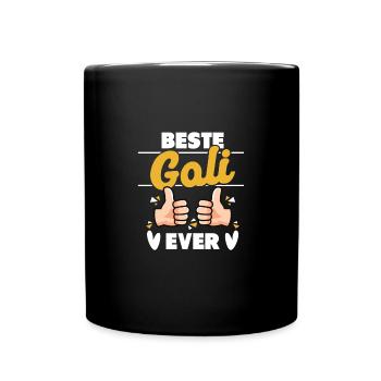 Beste Goli Ever - Taufgoli - Tasse einfarbig - Schwarz - Vorne