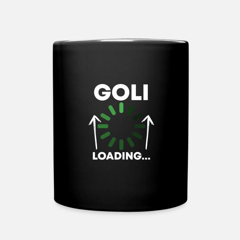 Goli Loading... Taufgoli Firmgoli - Tasse einfarbig - Schwarz