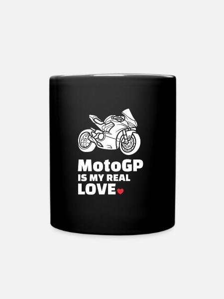 I love Motogp - Full Colour Mug - black