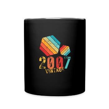 Édition Limitée Millésime Anniversaire Année 2007 - Mug uni - noir - Devant
