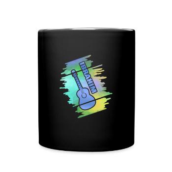 Geschenk für Ibrahim - Tasse einfarbig - Schwarz - Vorne