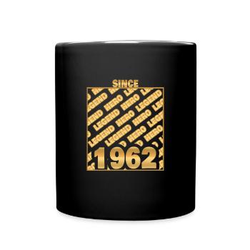 Hero 1962 - Tasse einfarbig - Schwarz - Vorne