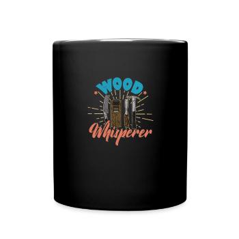 carpenter carpentry carpentry woodworker profession - Full Colour Mug - black - Front