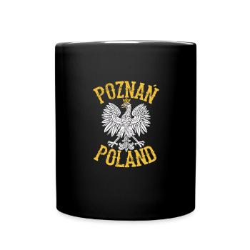 Polen Polnisch Polska Polski Husaria Kavallerie - Tasse einfarbig - Schwarz - Vorne