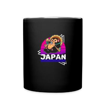 Raccoon Dog Raccoon Dog Enok Japon - Mug uni - noir - Devant