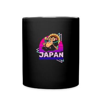 Raccoon Dog Raccoon Dog Enok Japon - Mug uni - noir - Devant