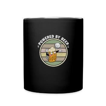 Volleyball Beer Beer Drinker Volleyball Coach - Full Colour Mug - black - Front