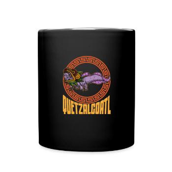 Quetzalcoatl Axolotl Mexique Divinité Aztèque - Mug uni - noir - Devant