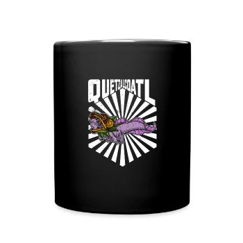 Quetzalcoatl Axolotl Mexique Divinité Aztèque - Mug uni - noir - Devant