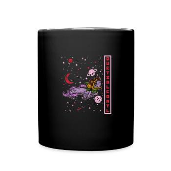 Quetzalcoatl Axolotl Mexique Divinité Aztèque - Mug uni - noir - Devant