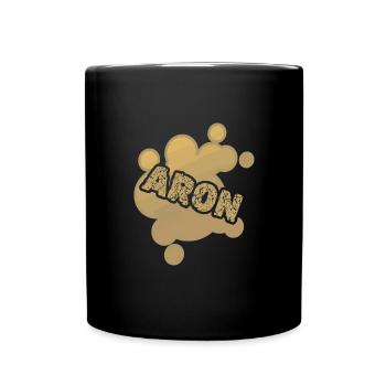 Baby bump Aron - Full Colour Mug - black - Front