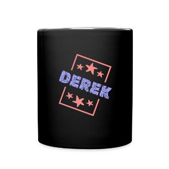 Cadeau pour Derek - Mug uni - noir - Devant