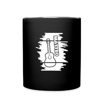 Geschenk für Matteo - Tasse einfarbig - Schwarz - Vorne