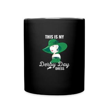 This is my derby suit horse racing - Full Colour Mug - black - Front