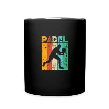 Padel Tennis Paddle Paddle Ball Padel Platform - Full Colour Mug - black - Front