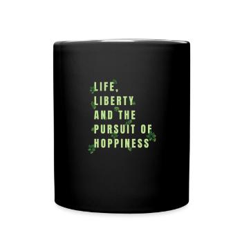 La vie, la liberté et la poursuite de la sainteté - Mug uni - noir - Devant