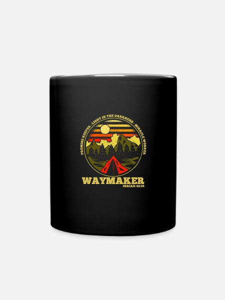 Wegbereiter Wundertäter Versprechensbewahrer - Tasse einfarbig - Schwarz