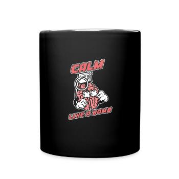 Calm as a bomb National - Full Colour Mug - black - Front