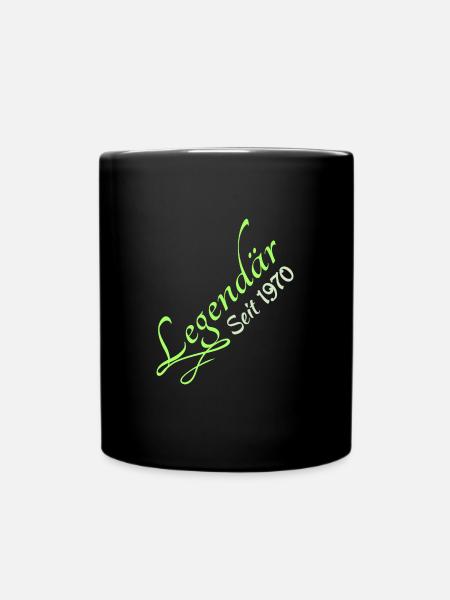 Legendary 1970 - Tasse einfarbig - Schwarz