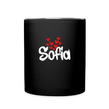 Sofia - Full Colour Mug - black - Front